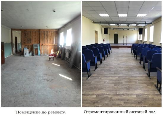 ВостСибСтрой помог отремонтировать клуб в селе Зорино-Быково Иркутского района