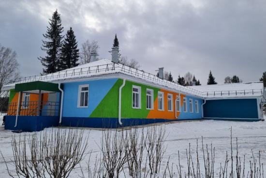 Капремонт одного из корпусов Дома социального обслуживания провели в поселке Водопадный Нижнеудинского района
