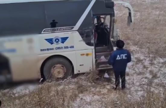 Корова спровоцировала ДТП с автобусом в Тулунском районе