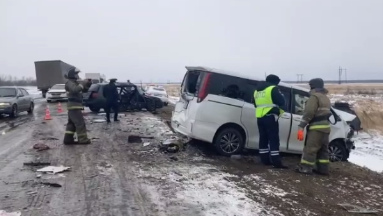 Водитель погиб на федеральной трассе между поселком Железнодорожный и Биликтуем