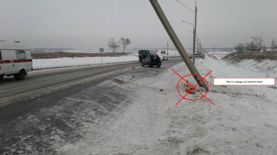 С начала декабря на дорогах области зарегистрировано 21 ДТП, в которых один человек погиб и 25 получили ранения