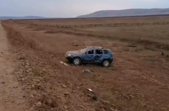 Несовершеннолетний водитель опрокинулся с друзьями в Осинском районе