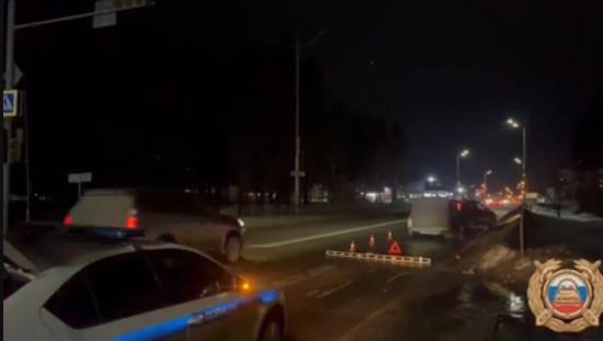 Подростка сбили на пешеходном переходе в Ангарске