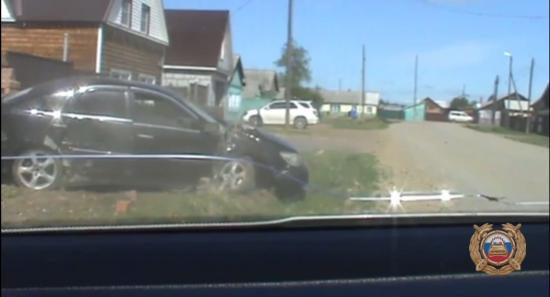 Нетрезвая автоледи устроила ДТП в поселке Усть-Ордынский