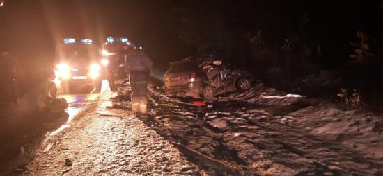 Три человека погибли в аварии в Шелеховском районе