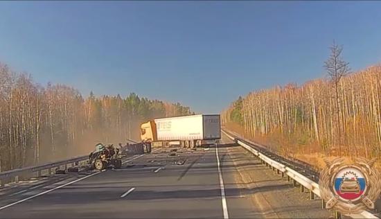 Водитель внедорожника погиб в Тайшетском районе в результате выезда на встречную полосу