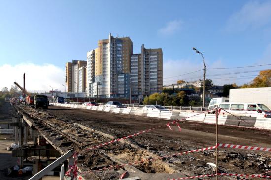 Схемы движения транспорта изменят в Иркутске на время ремонта путепровода на Джамбула