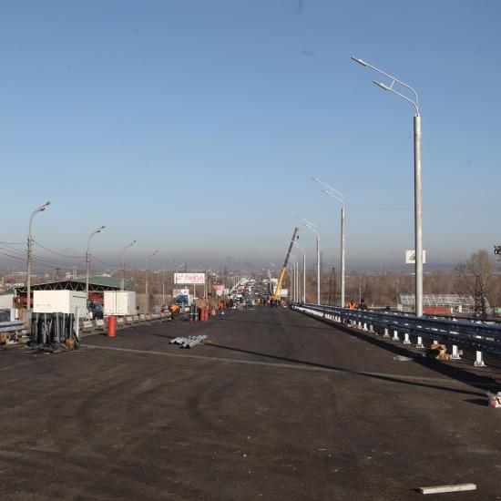 Движение по отремонтированной части путепровода на Джамбула в Иркутске планируют запустить с ноября