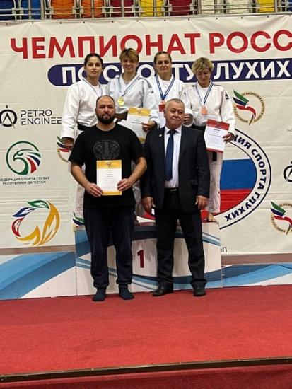 Иркутянка Александра Буйдина победила на чемпионате России по дзюдо по спорту глухих