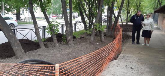 В центре Иркутска меняют кабель линий электроснабжения