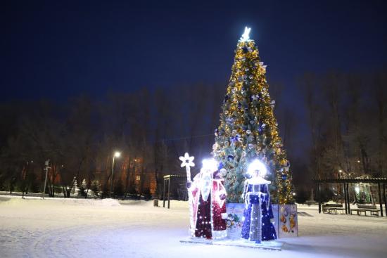 Главная елка Ленинского округа Иркутска участвует во Всероссийском конкурсе «Елки России»