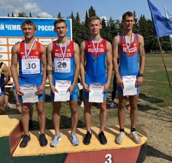 Спортсмены Иркутской области выиграли медали чемпионата и первенства России по легкой атлетике
