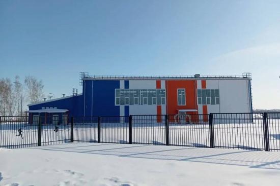 Строительство физкультурно-оздоровительного комплекса завершили в Балаганске