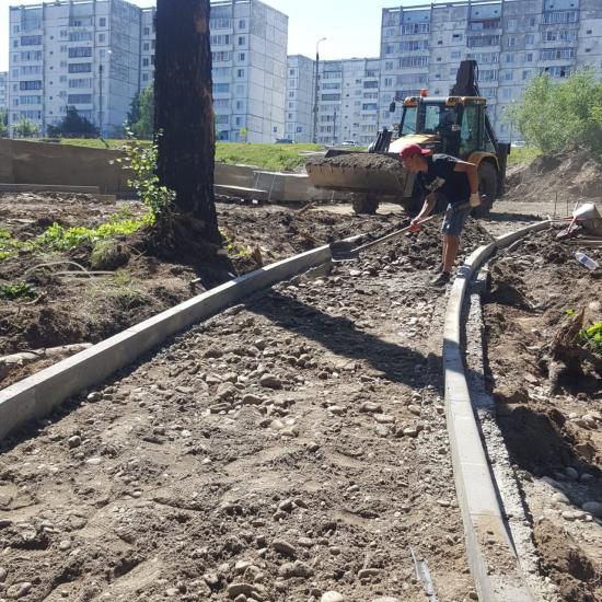Лесопарковую зону микрорайона Зеленый благоустроят в Иркутске к сентябрю