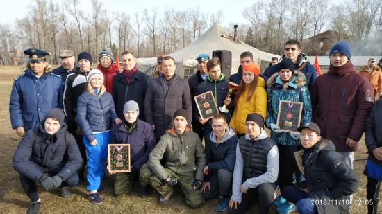 Студенты ИрГУПС стали первыми на «Фронтовой тропе»