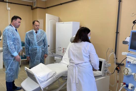 Отделение гемодиализа заработало в Черемховской городской больнице № 1