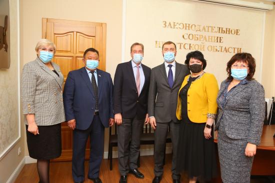Руководство Законодательного Собрания обсудило вопросы сотрудничества с генконсулом Германии