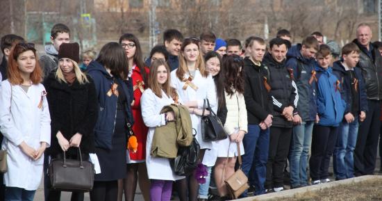 В Братске стартовала Всероссийская акция «Георгиевская ленточка»