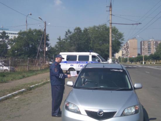 Тонированные сверх нормы автомобили устанавливали госавтоинспекторы в Братске и Братском районе