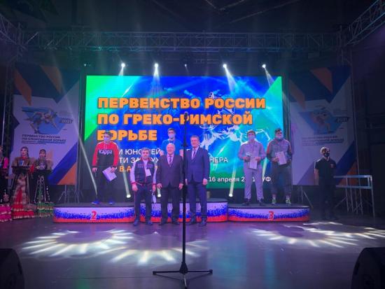 Спортсмены из Иркутской области завоевали две медали на первенстве по греко-римской борьбе в Уфе