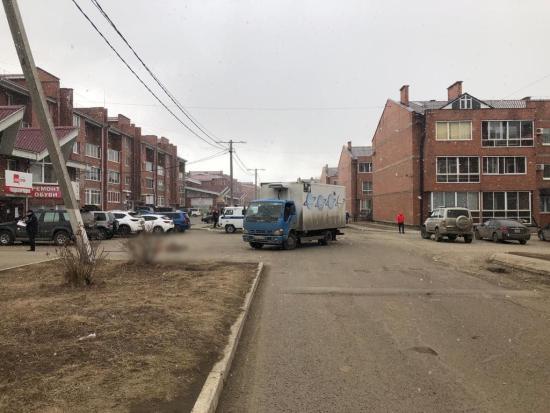 Водитель грузовика наехал на пенсионерку в Ново-Ленино Иркутска