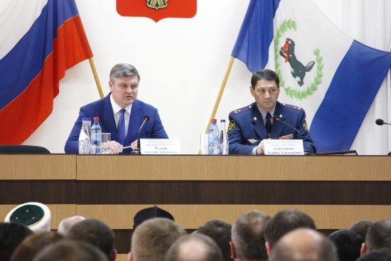 Коллективу ГУФСИН России по Иркутской области представили нового руководителя