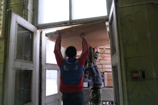 Адресную гуманитарную помощь отправили из Иркутска в подтопленные летом Тулунский и Нижнеудинский районы
