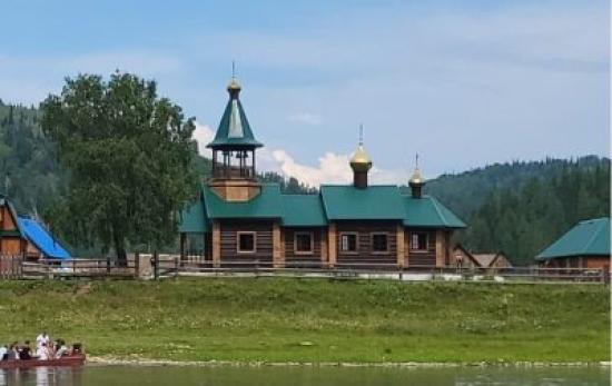 Храм Святой Троицы 19 века постройки воссоздали в посёлке Усть-Анзас Таштагольского района