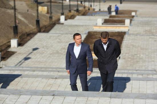 Реконструкция Иерусалимской лестницы завершена в Иркутске