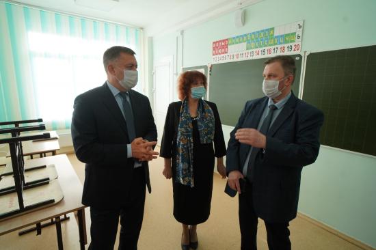 Капремонт школы в Пивоварихе планируют завершить 19 ноября
