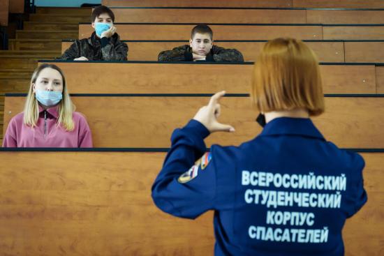 Мастер-класс по оказанию первой помощи провели для студентов ИрГУПС