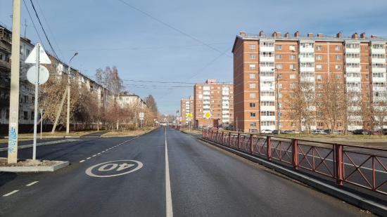 Комплексный ремонт дороги завершился в Иркутске по улице Мелентьева