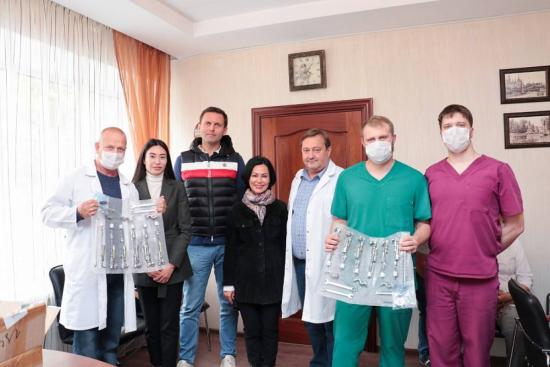 Уникальный аппарат «Орто-СУВ» получила Ивано-Матренинская детская клиническая больница в Иркутске