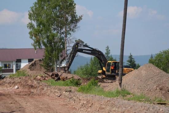 Дороги в рабочем поселке Магистральный ремонтируют по программе «Транспортный каркас Иркутской области»