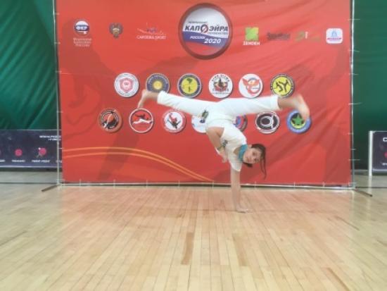 Иркутянка завоевала «серебро» на чемпионате России по капоэйра