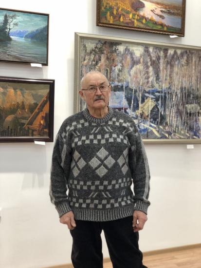 Выставка к 80-летию художника Карла Шулунова открылась в Качугском районе