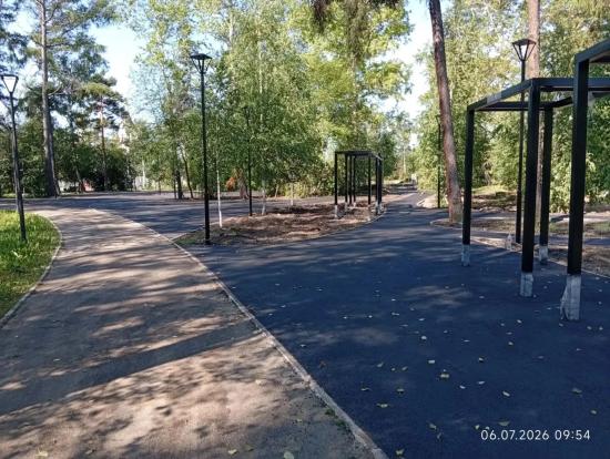 Пешеходные дорожки заасфальтируют в Каштаковской роще в Иркутске