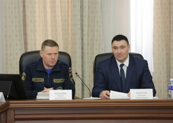 Комиссия МЧС России проверяет подготовку Иркутской области к паводкам и лесным пожарам