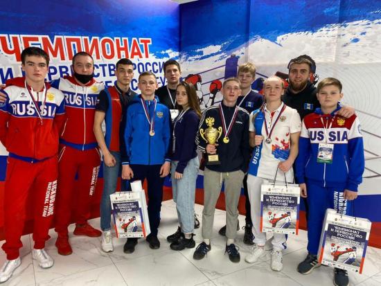 Спортсмены Приангарья завоевали семь медалей на чемпионате и первенстве России по кикбоксингу