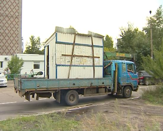 Снос НТО в Иркутске отсрочен до конца года