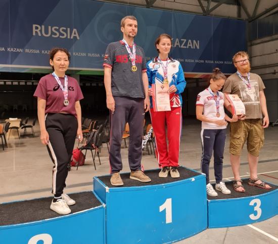 Валерия Кладовикова победила на чемпионате России по пулевой стрельбе по спорту глухих
