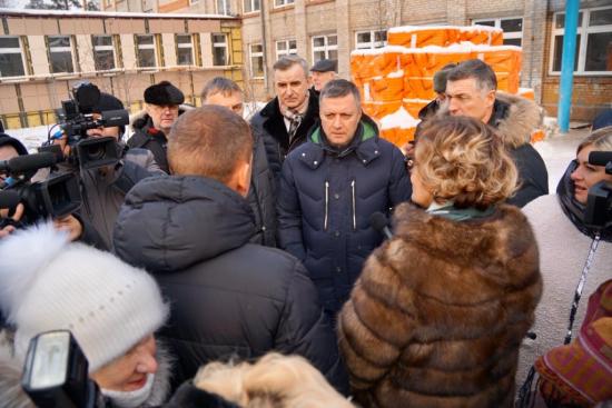 Строящуюся 28 лет школу в Ангарске сдадут в эксплуатацию 15 февраля этого года