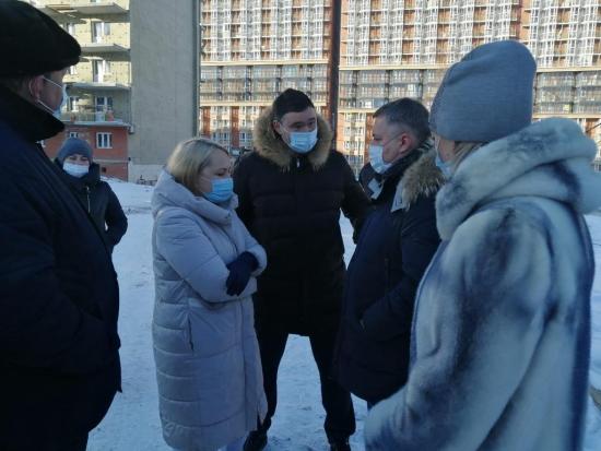 В Иркутске начали строить два дома для переселения семей из ветхого и аварийного жилья