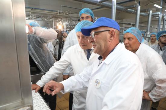 Цех по производству сыра открыли в Усольском районе