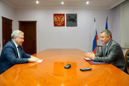 Игорь Кобзев и Сергей Серебренников поговорили о развитии Братска
