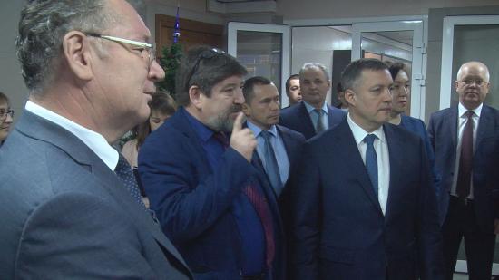 Врио главы региона Игорь Кобзев посетил ИрГУПС
