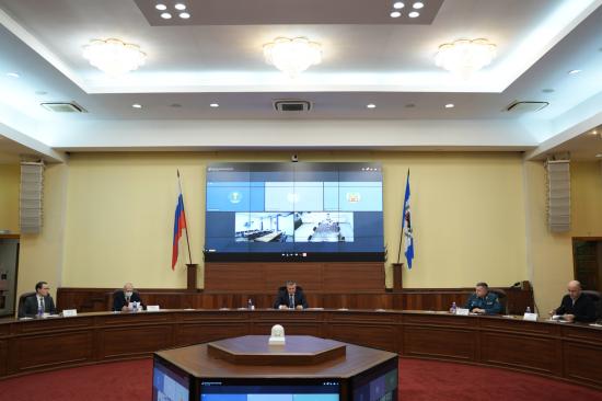 Губернатор Приангарья напомнил обеспечивающим службам о персональной ответственности за организацию работы в период низких температур