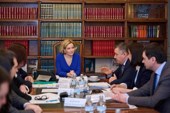 Реализацию крупных проектов обсудили министр культуры РФ Ольга Любимова и губернатор Иркутской области Игорь Кобзев