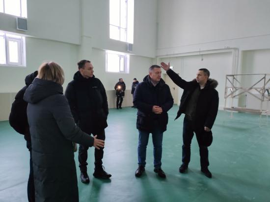Новую начальную школу в Большом Луге откроют к концу февраля
