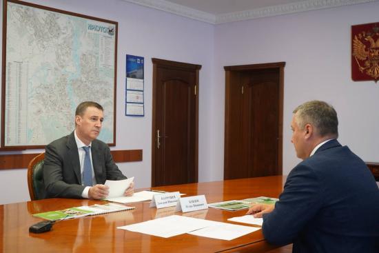 Вопросы поддержки агропромышленного комплекса Приангарья обсудили губернатор Игорь Кобзев и министр сельского хозяйства РФ Дмитрий Патрушев